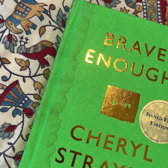 *signed!* Brave Enough (2015) first edition hardback by Cheryl Strayed 2015 - Picture 4 of 7